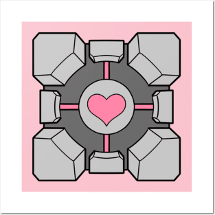 Companion Cube Posters and Art